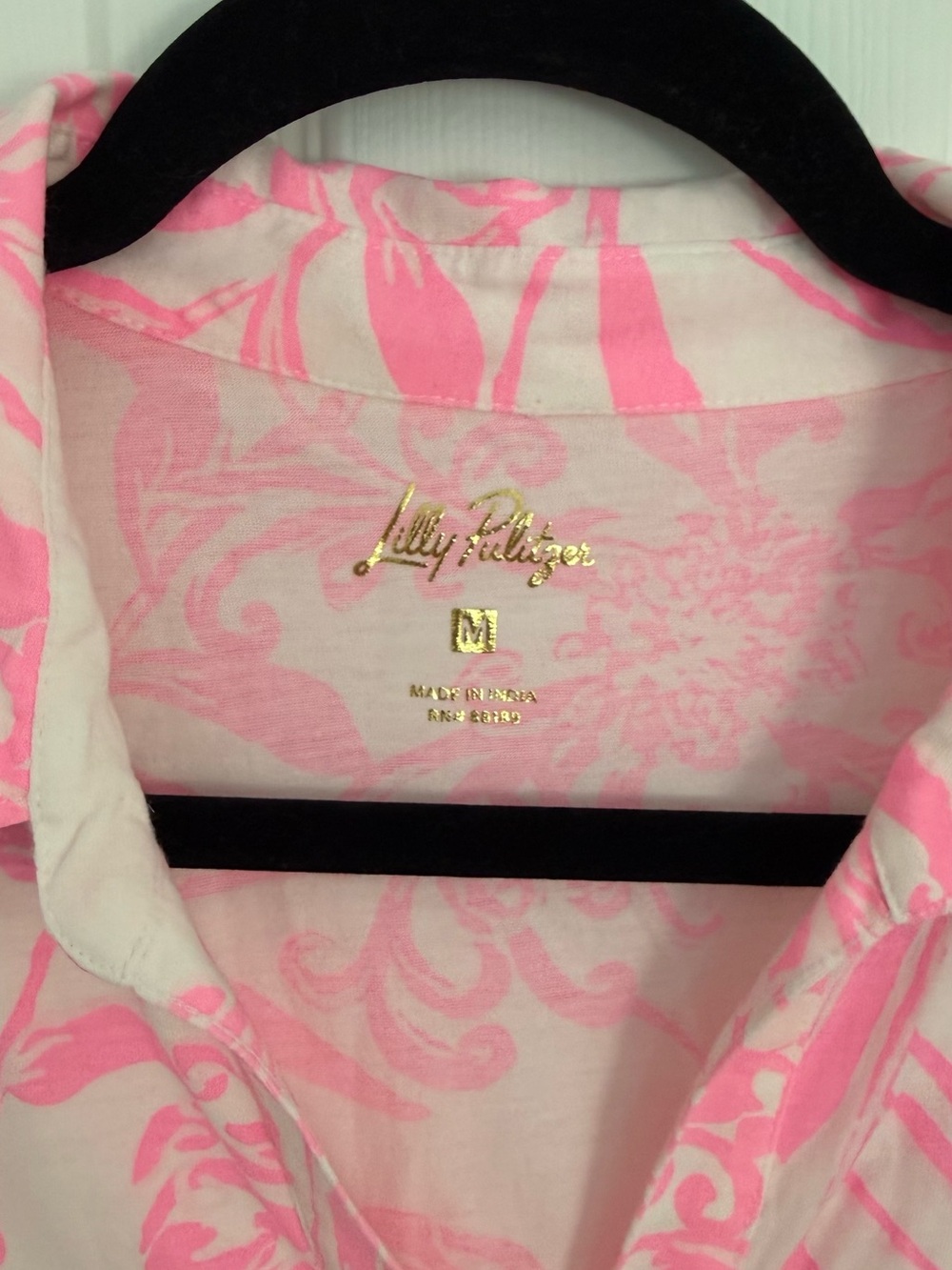 Lilly Pulitzer Riegan Dress Womens M Glisten In The Sun Supima Cotton Sleeveless - Picture 5 of 9